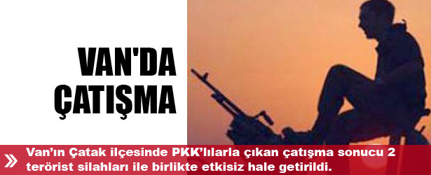 Van' da çatışma