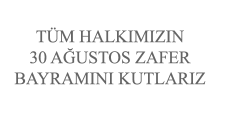 TÜM HALKIMIZIN BAYRAMI KUTLU OLSUN