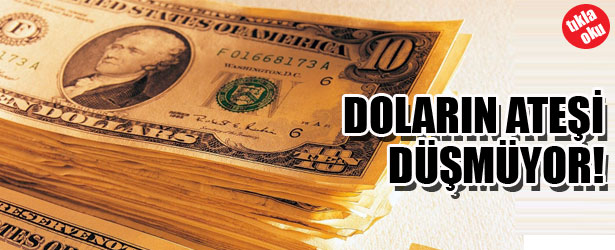 DOLARIN ATEŞİ DÜŞMÜYOR