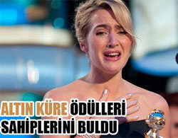 Altın küre ödülleri sahiplerini buldu