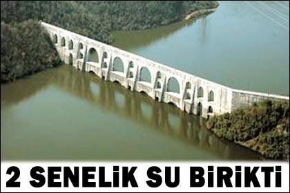 İstanbul'da barajlar doldu