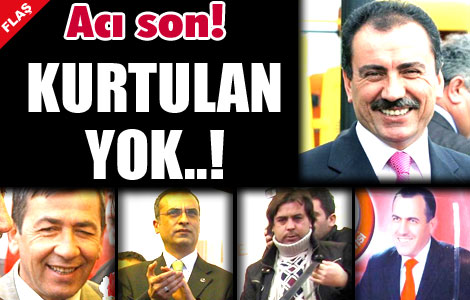 Kazada kurtulan yok...!