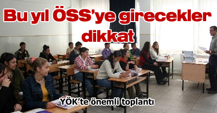 Üniversite kontenjanları belirleniyor