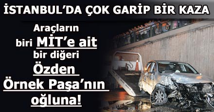 İstanbul'da çok garip bir kaza