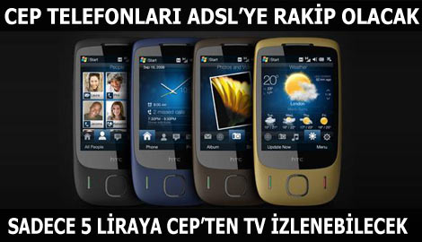 Cep'ten 5 liraya TV izleme imkanı