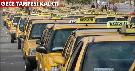 İstanbul'da taksi ücretlerine zam