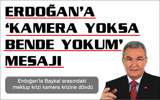 Baykal'dan Erdoğan'a ret