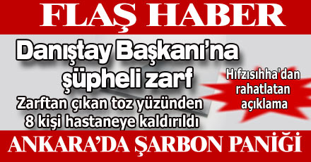Ankara'da şarbon paniği