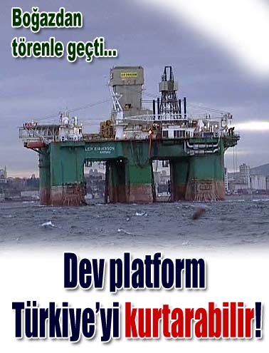 Boğaz'da dev platform!