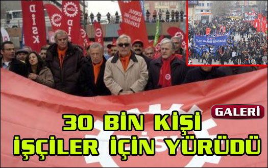 TEKEL işçilerine büyük destek