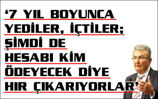 Baykal'dan AKP'ye ilginç benzetme