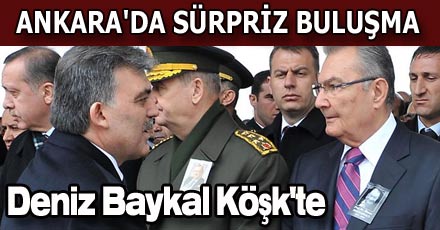 ANKARA'DA SÜRPRİZ BULUŞMA