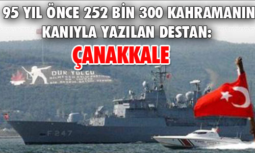 Kanla yazılan destan: Çanakkale