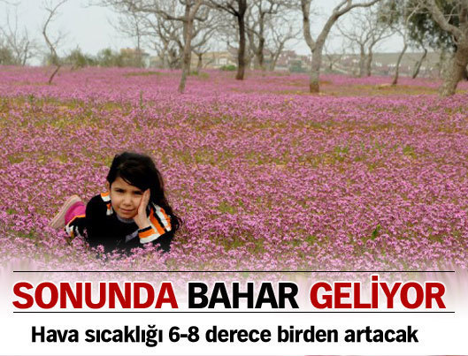 Sonunda bahar geliyor