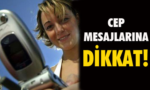 Cep telefonuna gelen mesajlara inceleme