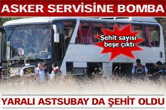 Yaralı astsubay da şehit oldu