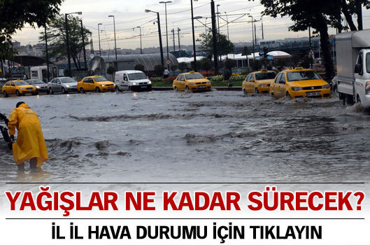 Yağışlar ne kadar devam edecek?