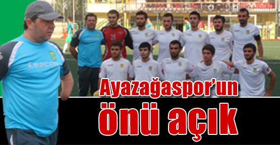 Ayazağaspor’un önü açık