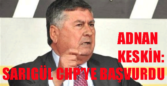 Sarıgül CHP'ye başvurdu