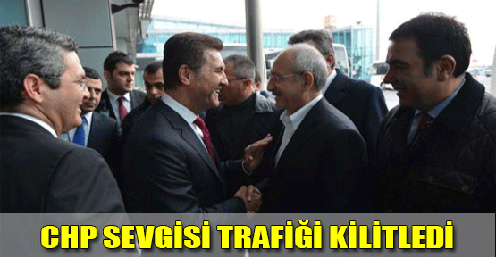 CHP Sevgisi Trafiği Kilitledi
