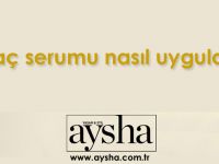 Saç serumu nasıl uygulanır?