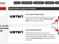 Markafoni İndirim Kodları