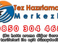 Profesyonel Tez Danışmanlık Hizmetleri