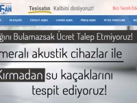 Kırmadan Su Kaçağı Tespiti Yapma