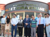 Millet Kıraathanesi Büyüleyici Atmosferi ile Açıldı