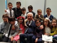 Muammer Keskin, ilk kreşi için ilk şartlı bağışını alıyor