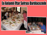En Anlamlı İftar Sofrası Darülacezede
