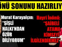 Karayalçın ‘özür’ dilerken İnönü ‘şaibeli atama kimseyi ilgilendirmez’ dedi