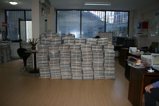 Şişli Gazetesi baskı adedi 1