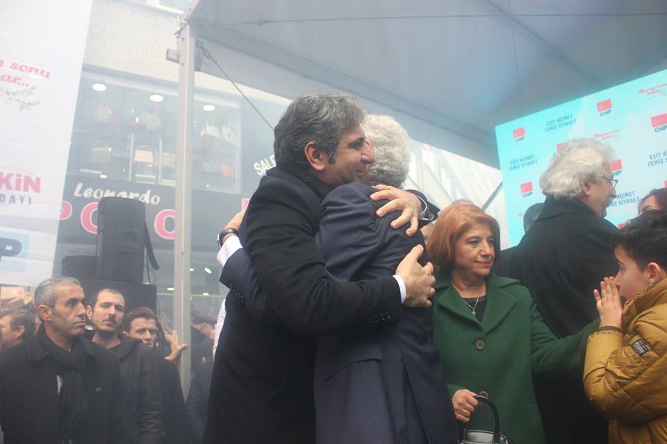 CHP Şişli Belediye Başkan adayı Muammer Keskin miting 3