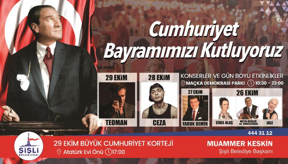 Şişli Belediye Başkanı Muammer Keskin'den 4 gün 4 gece bayram kutlamalar 2
