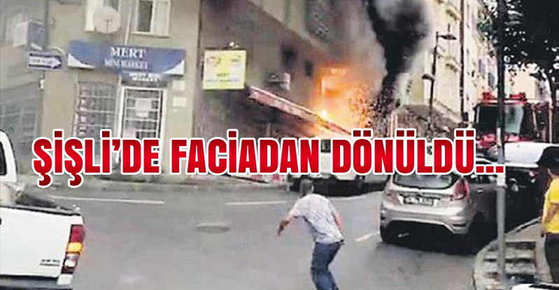 Büyük bir gürültü ile patlayan trafo az kalsın faciaya neden oluyordu...