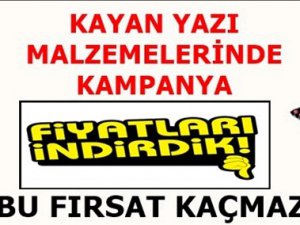 Kayan Yazı Tabelalarının Kullanımı