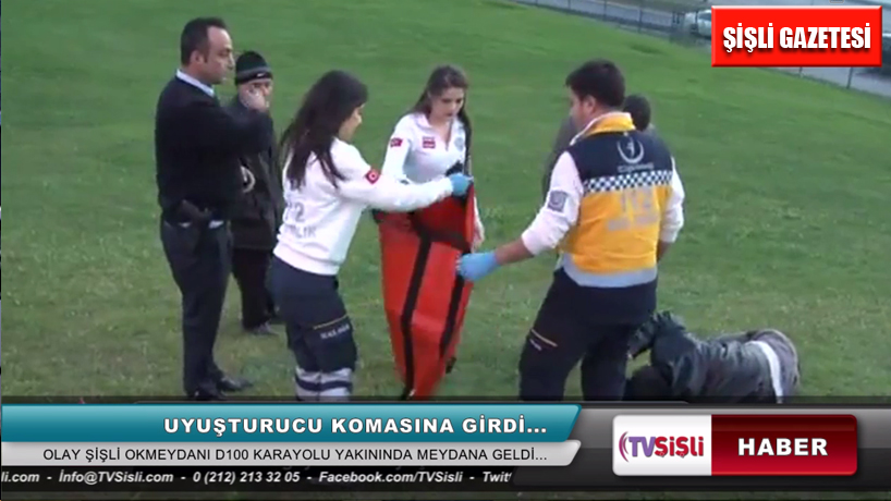 Şişli'de Yol Kenarında Komaya Girdi...