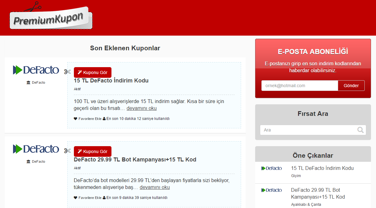 Ucuz Alışverişe Defacto İndirim Kodu İle Başlayın