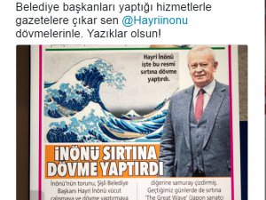 İnönü'nün Dövmeleri Şişli Belediyesini Karıştırdı..!