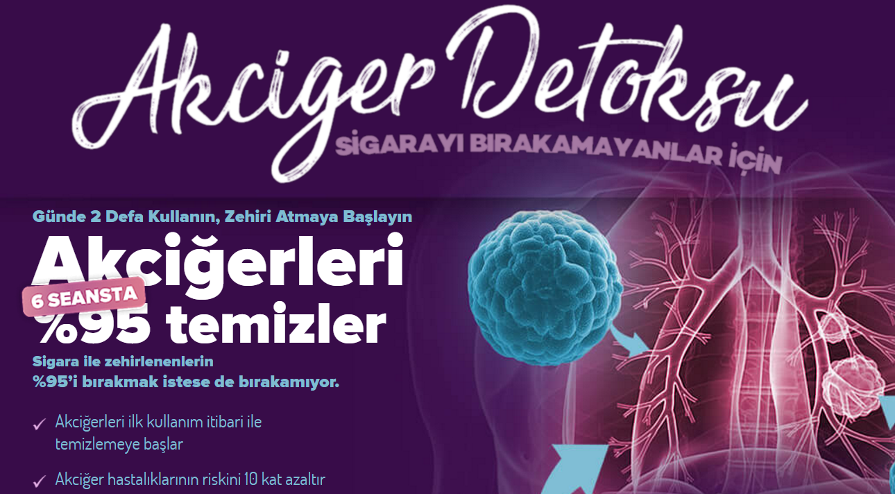 Akciğer Detoksu İle Önleminizi Alın