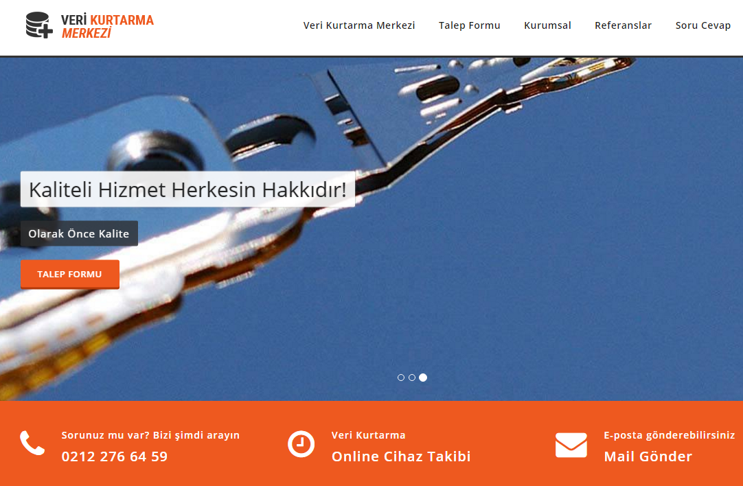 Sorunsuz Hizmetler ile Verilerinize Yeniden Kavuşun