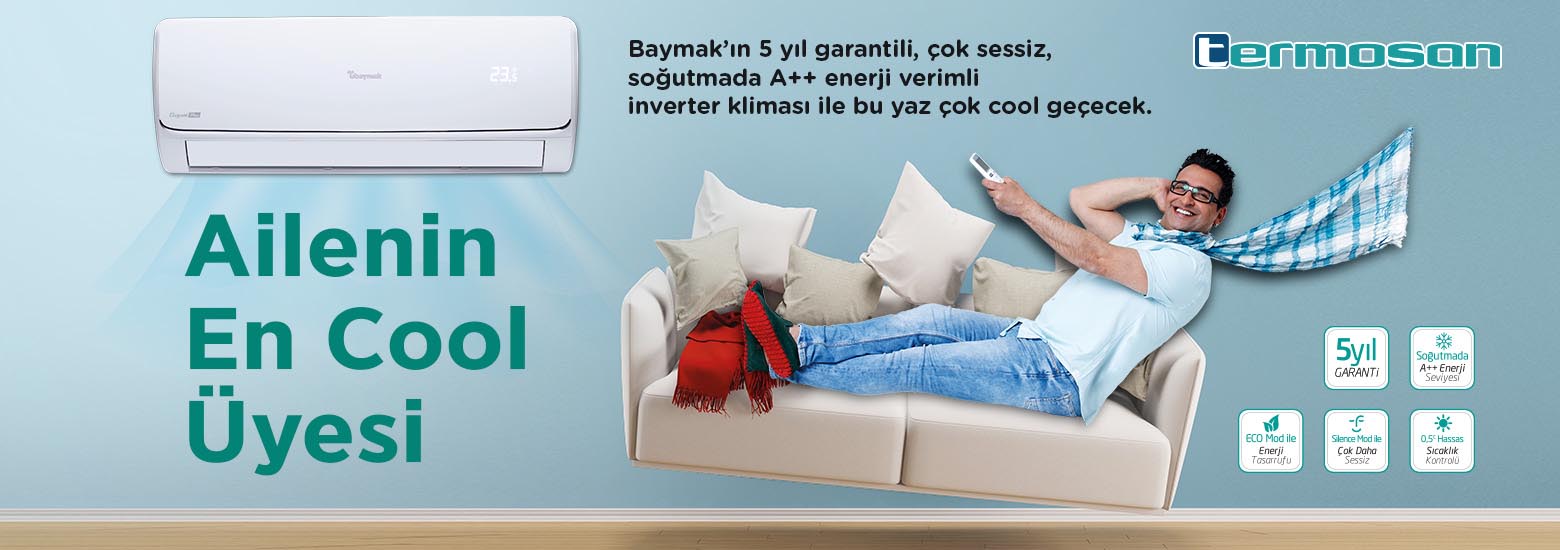 Baymak Kombi ve Klimalarda Dev İndirimler