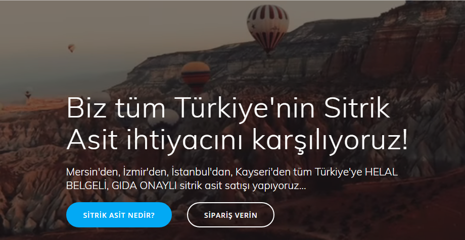 Gıda İşletmeleri İçin Sitrik Asit