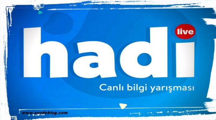 Gerçek Para Ödüllü Bilgi Yarışması ; Hadi İpucu
