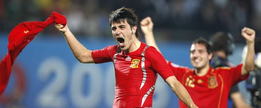 Gol kralı David Villa