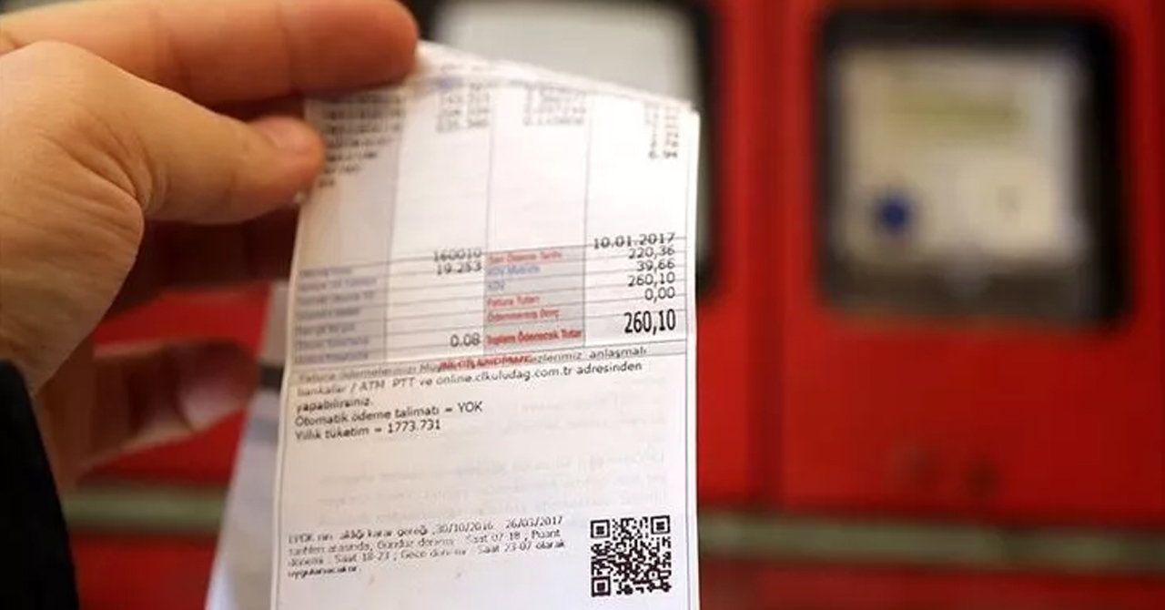 Elektrik ve doğalgaz faturalarından indirim talebi