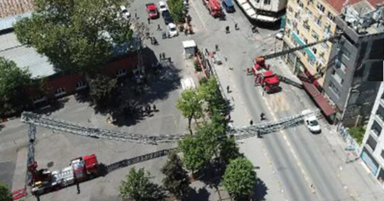 Kadıköy'deki kazada 1 itfaiye eri şehit oldu!