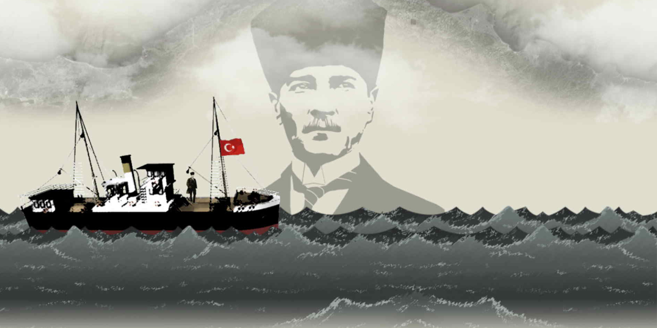 Ata 100 yıl sonra Samsun’a sanal ortamda uğurlanıyor