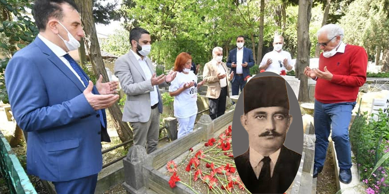 Sitemden sonra, Muammer Keskin, Ata’nın kaptanının mezarında!